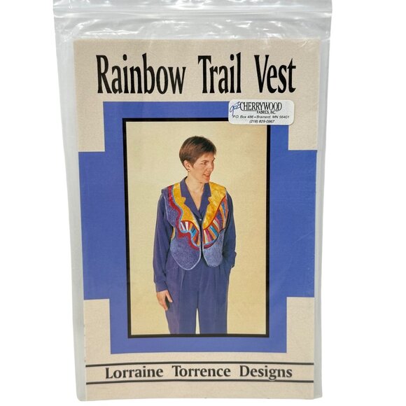 Lot Of 9 Sewing Patterns Vests Quilting Artsy Country Creative Fashion Vtg‎ 90's - Picture 7 of 11